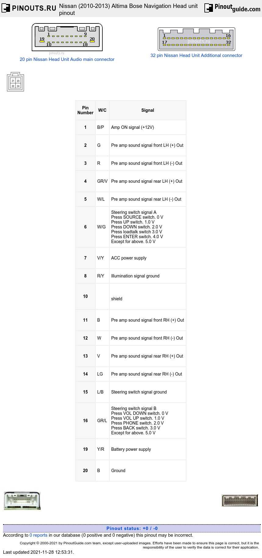 nissan bose amp wiring diagram