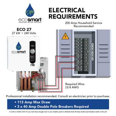 wiring diagram for dual element water heater