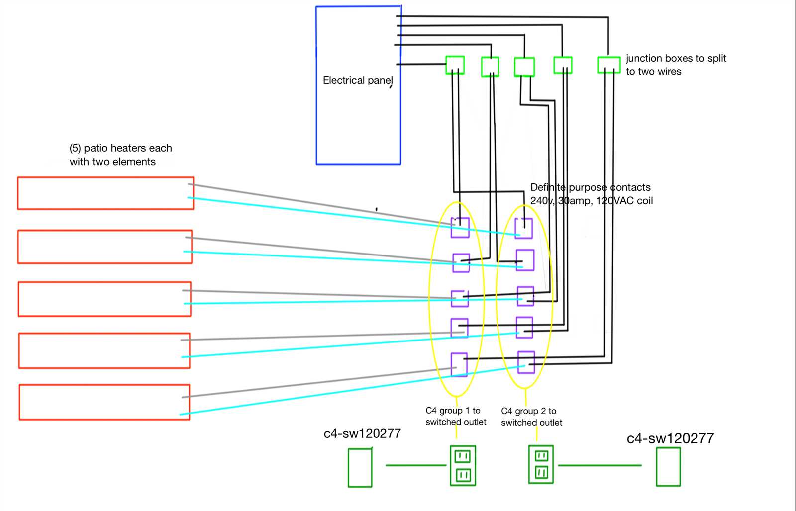 infratech heater wiring diagram