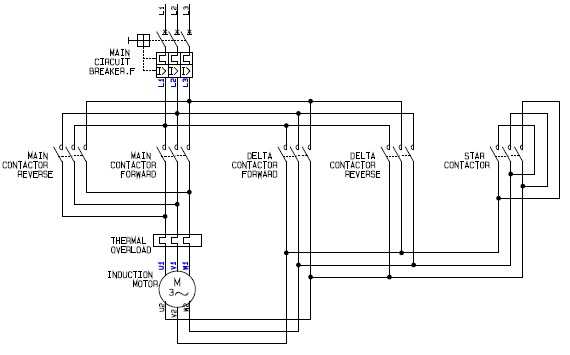 wye delta wiring diagram