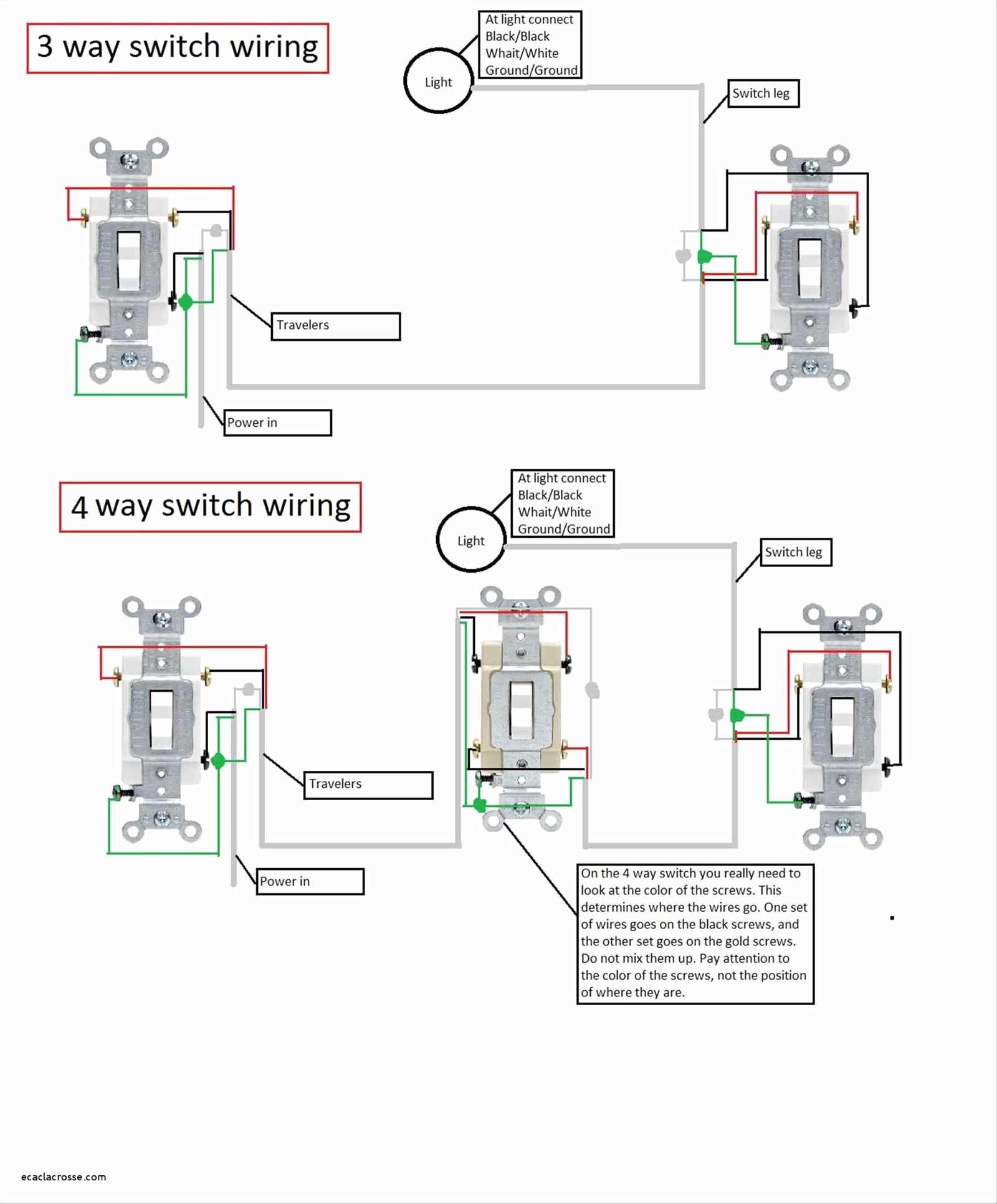 switch leg wiring diagram