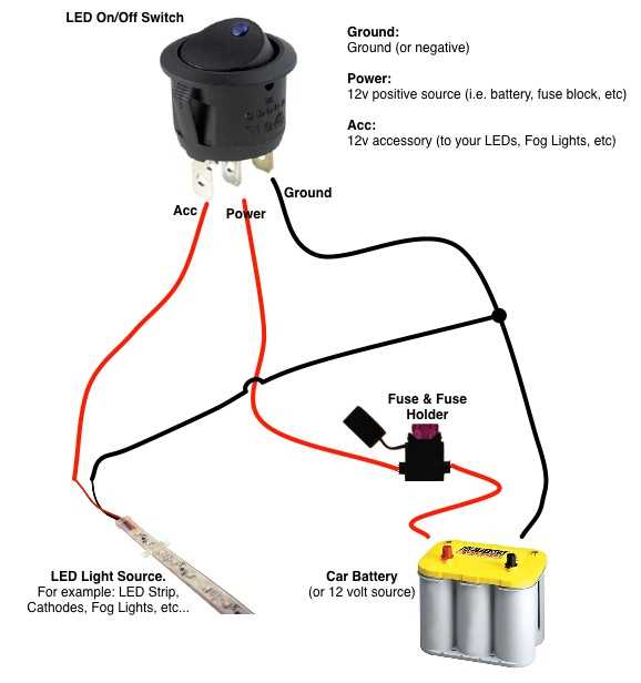 2 prong toggle switch wiring diagram