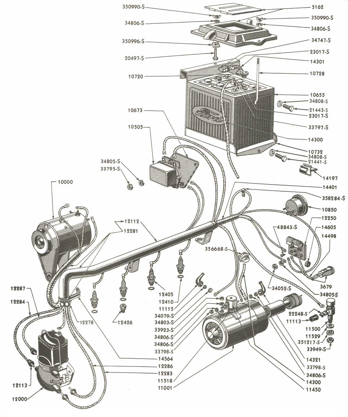 wiring diagram for ford 9n tractor