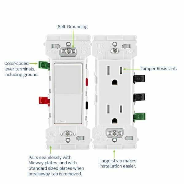 leviton decora 3 way switch wiring diagram