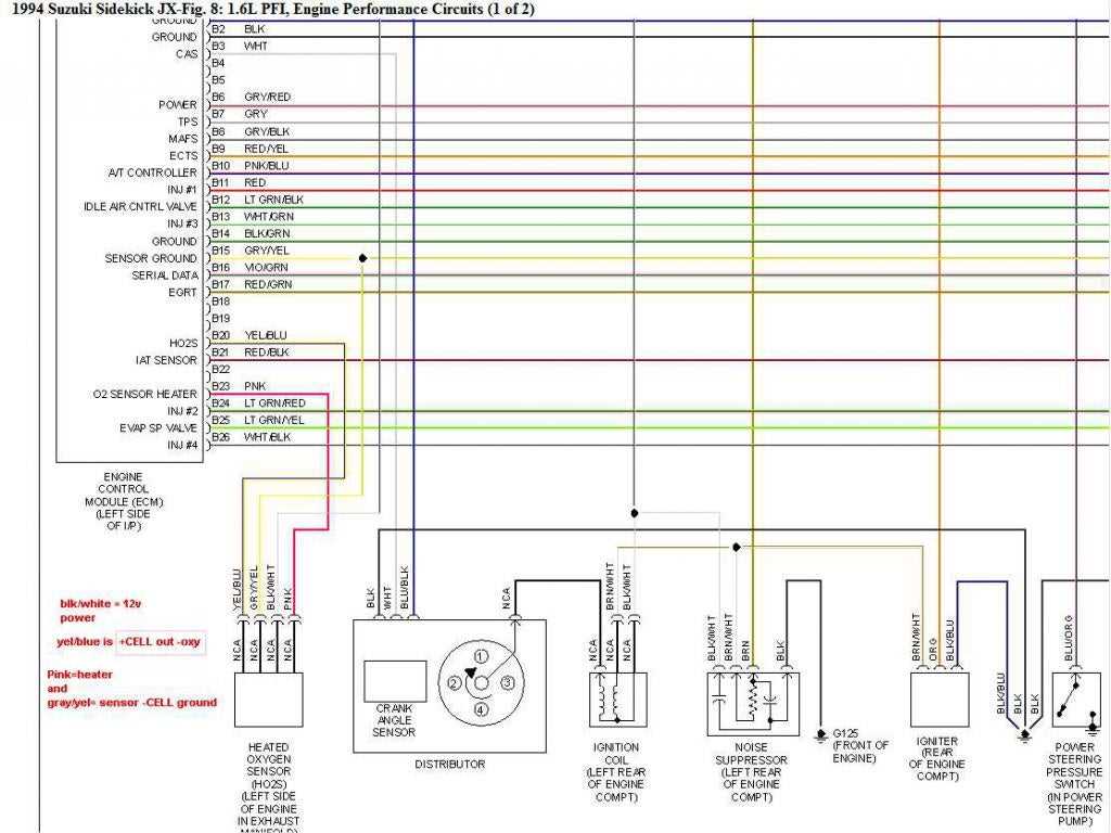 02 sensor 4 wire o2 sensor wiring diagram