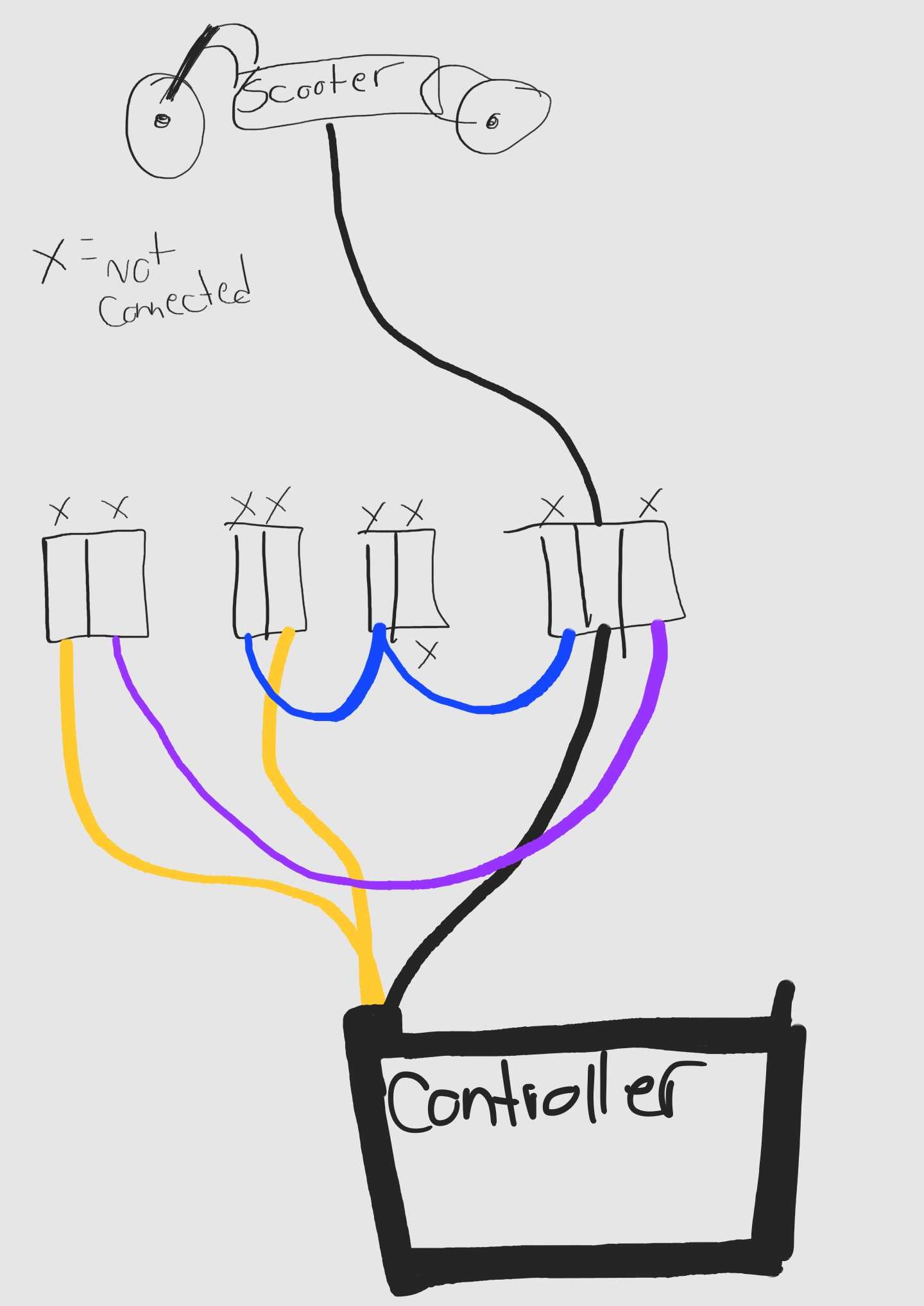 e scooter wiring diagram