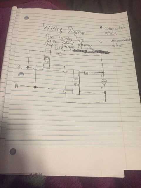 lamp wiring diagram