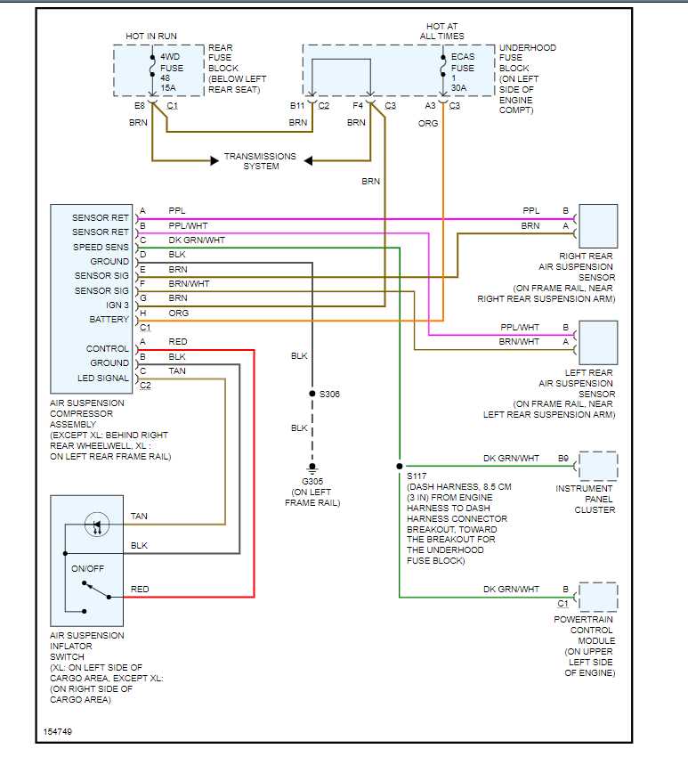 airbag suspension wiring diagram