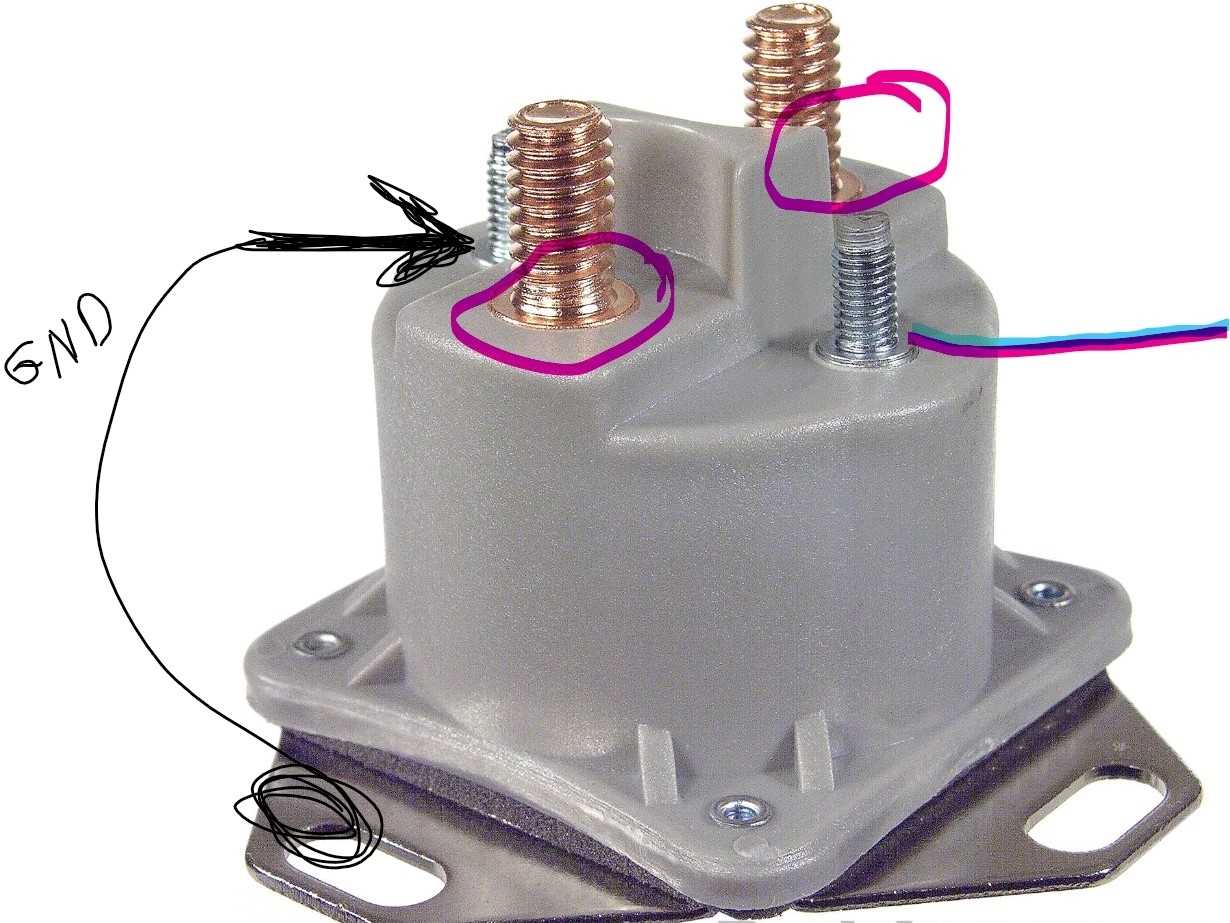 4 post solenoid wiring diagram