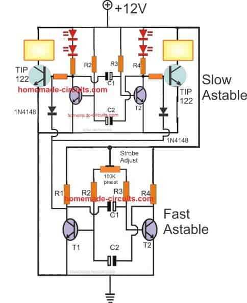 strobe light wiring diagram