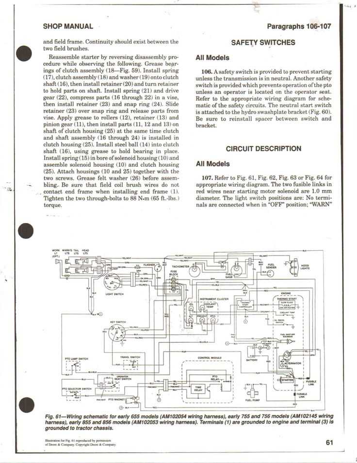 wiring diagram for john deere 318