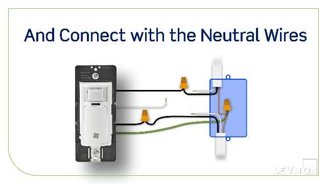 leviton ceiling occupancy sensor wiring diagram