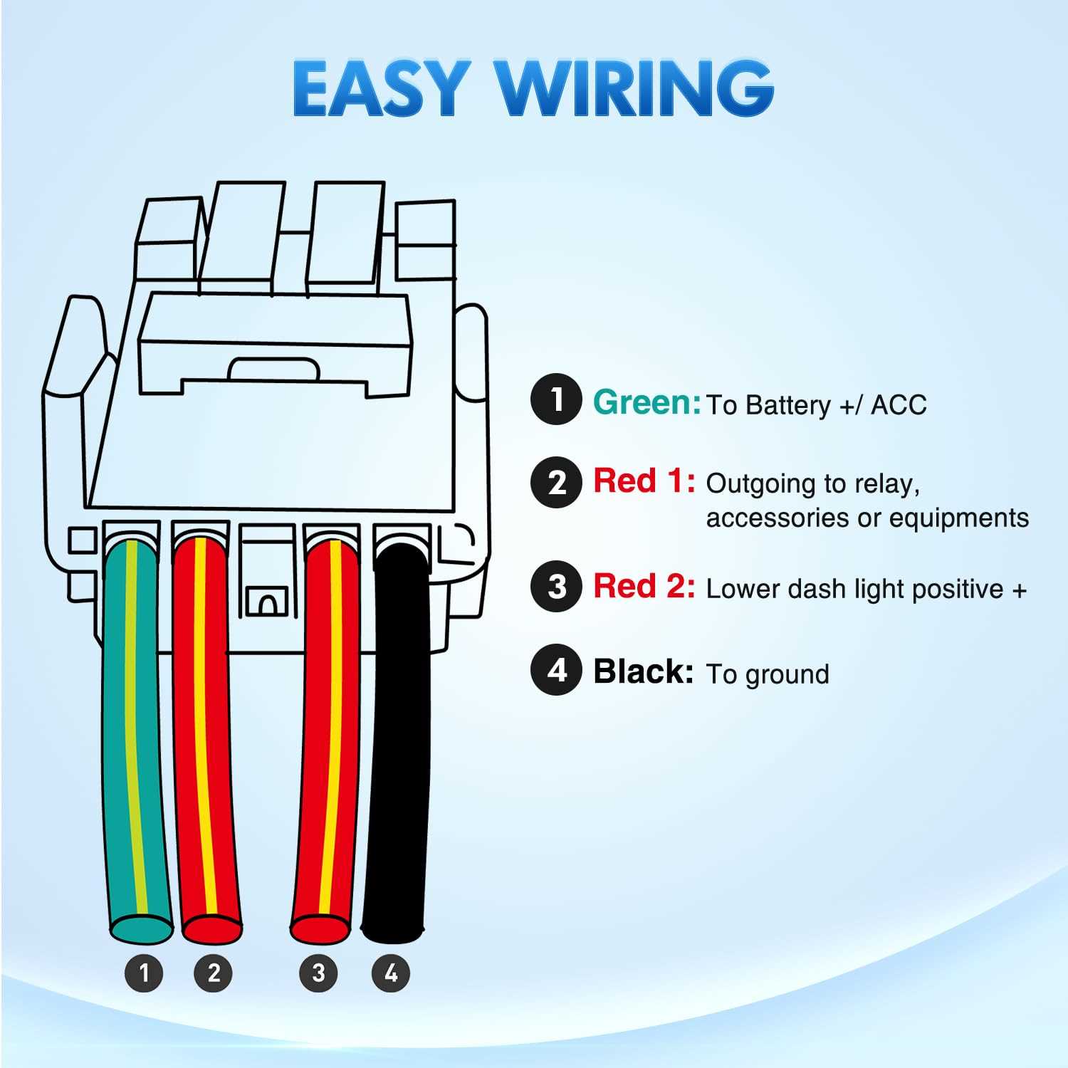 wiring diagram on off switch