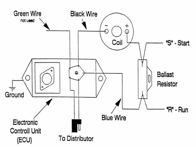 4 wire distributor wiring diagram