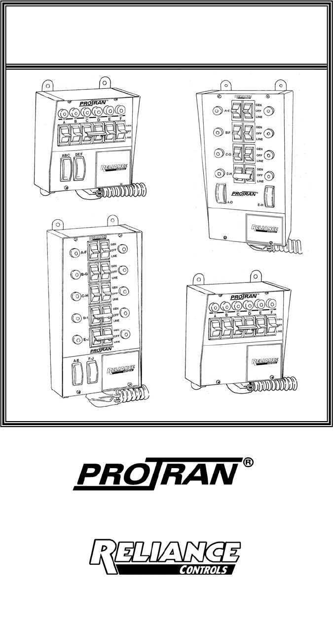 reliance transfer switch wiring diagram