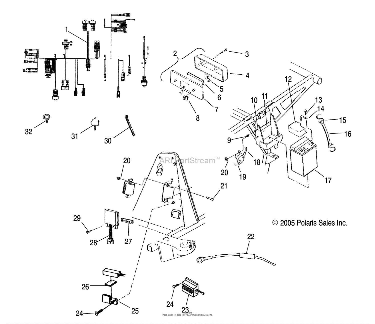 2004 polaris sportsman 400 wiring diagram