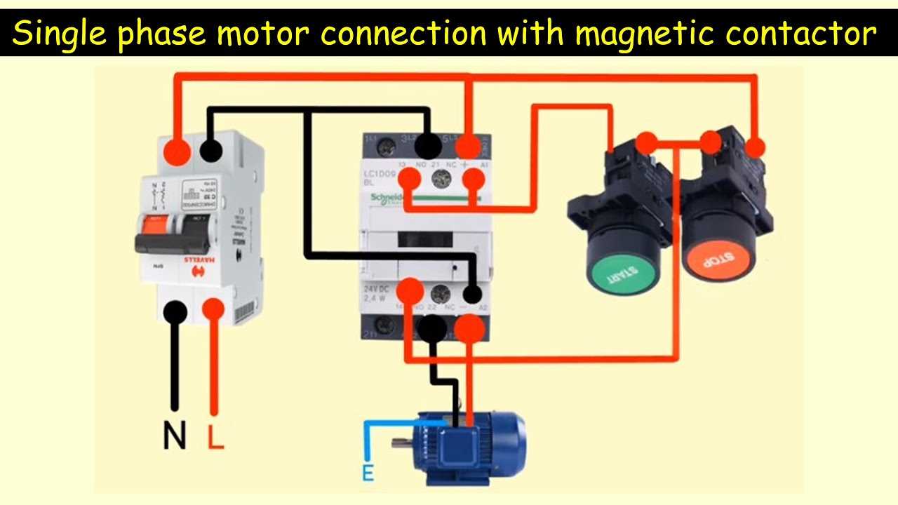 24v contactor wiring diagram