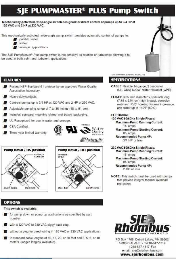 3 wire float switch wiring diagram