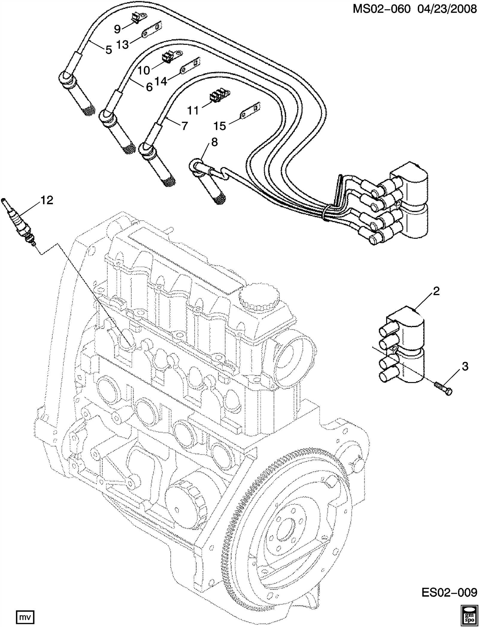 sbc spark plug wiring diagram