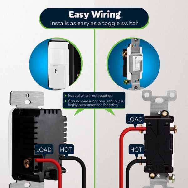 lutron motion sensor switch wiring diagram