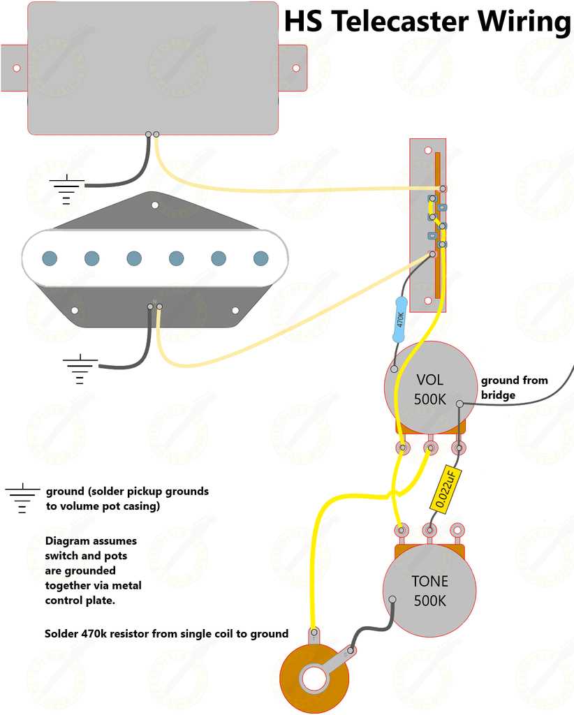 4 way tele wiring diagram