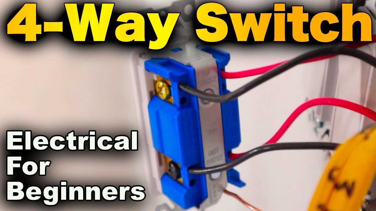 4 way switch wiring diagram light middle