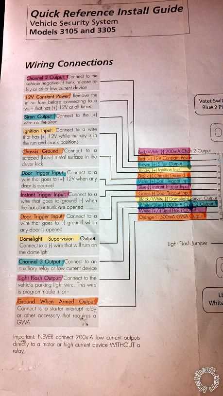 viper alarm wiring diagram