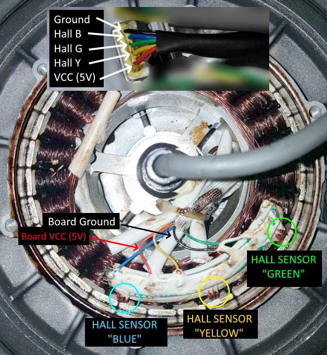 6 wire hall sensor wiring diagram