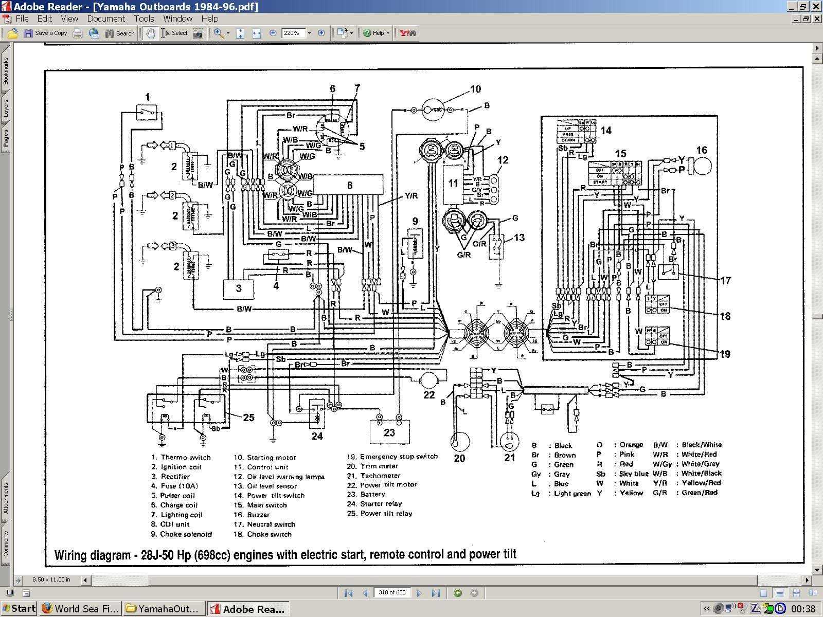 suzuki outboard tach wiring diagram