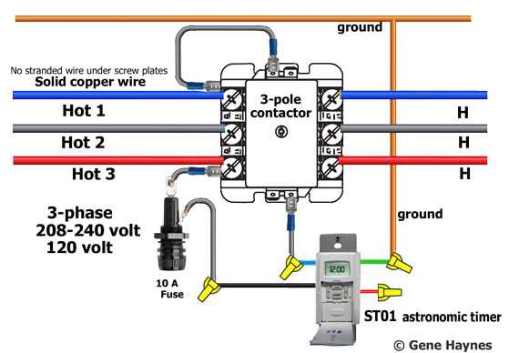 air compressor 3 phase wiring diagram