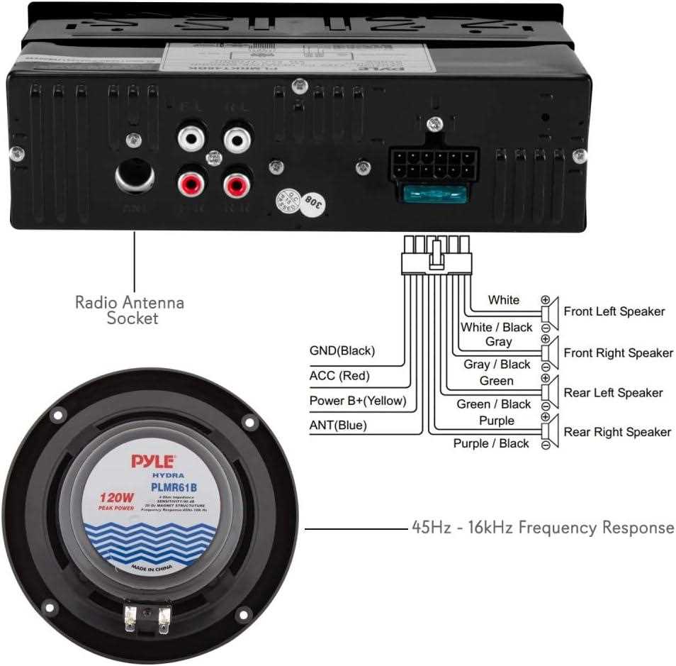 pyle marine radio wiring diagram