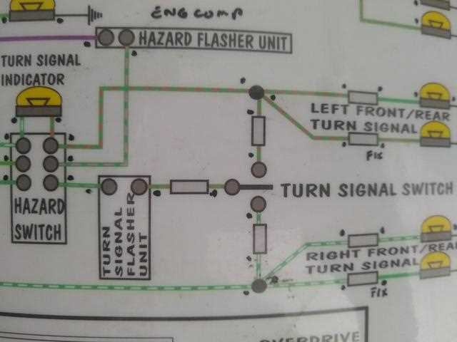 turn signal and hazard light wiring diagram