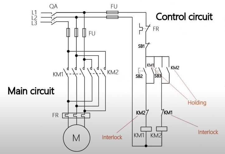 three phase electric motor wiring diagram