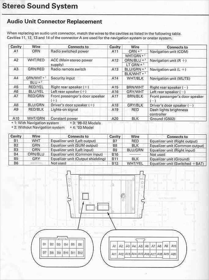 04 acura tl radio wiring diagram