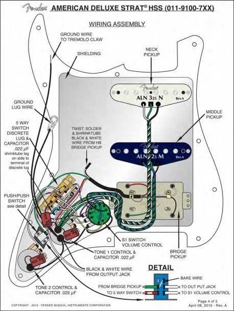 hss wiring diagram strat