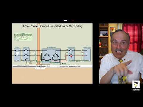 grounded b phase wiring diagram