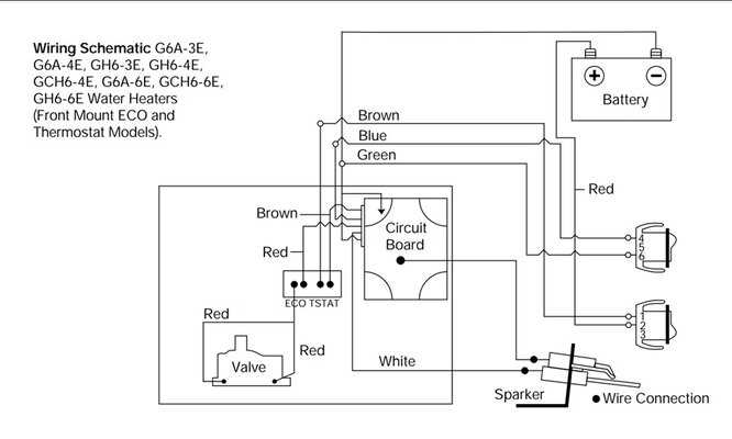 wiring diagram of water heater