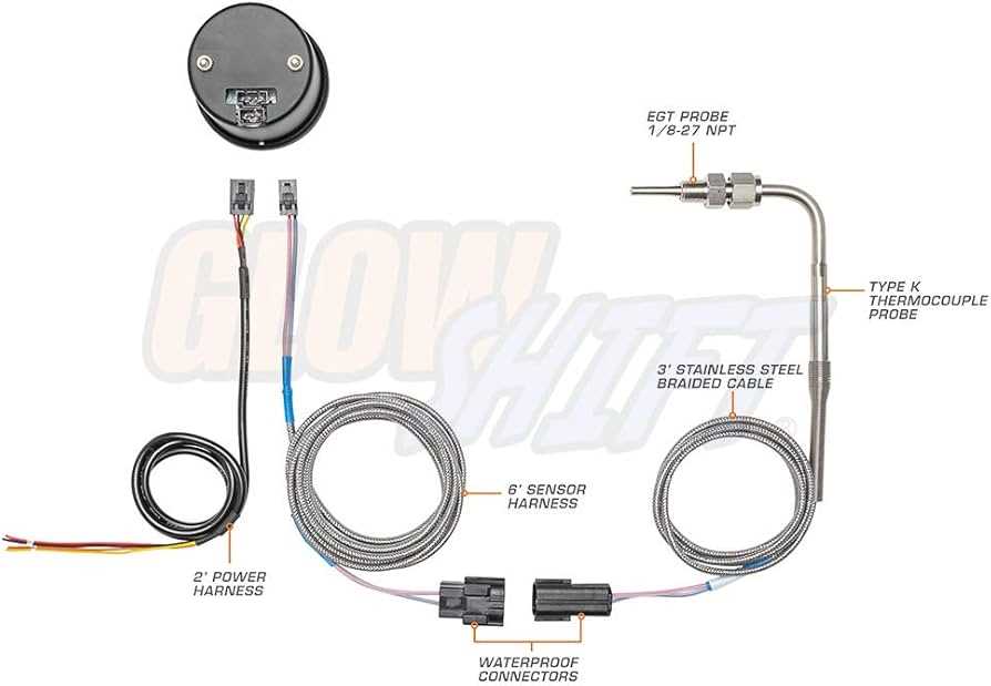 glowshift boost gauge wiring diagram