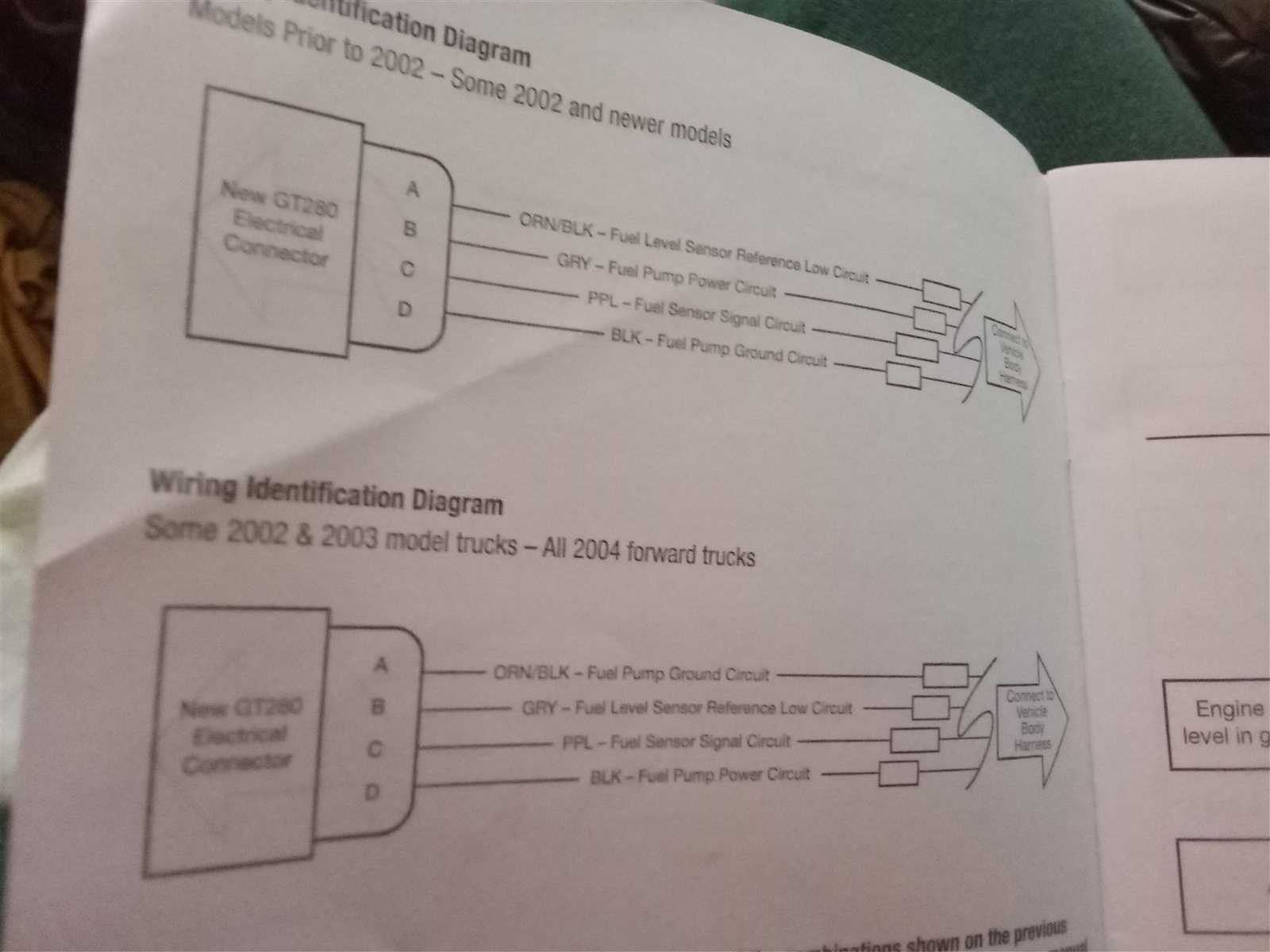 gm fuel pump wiring diagram