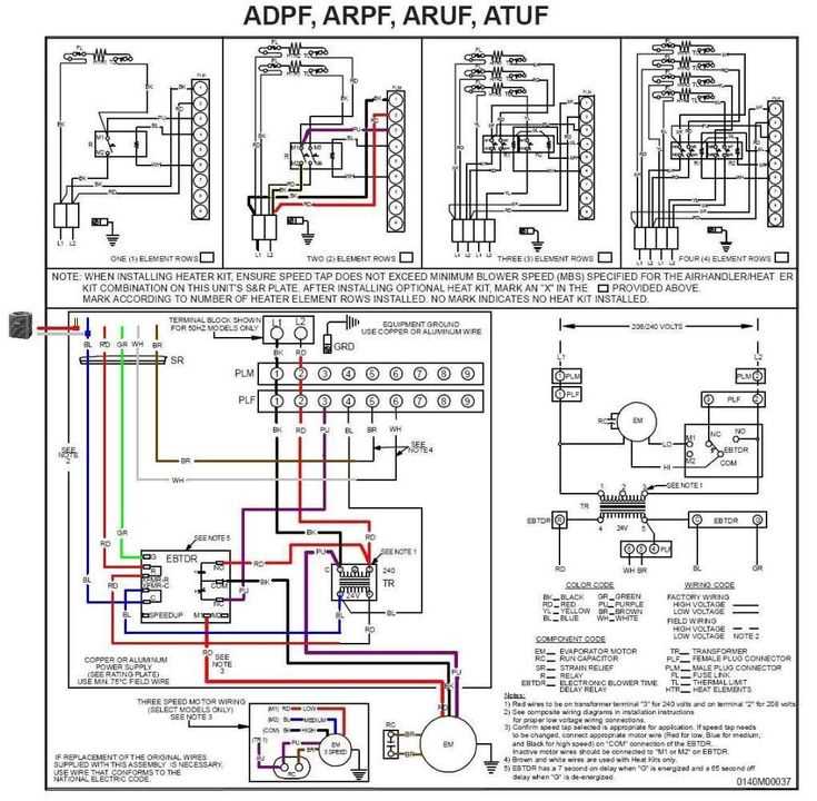 goodman package unit wiring diagram