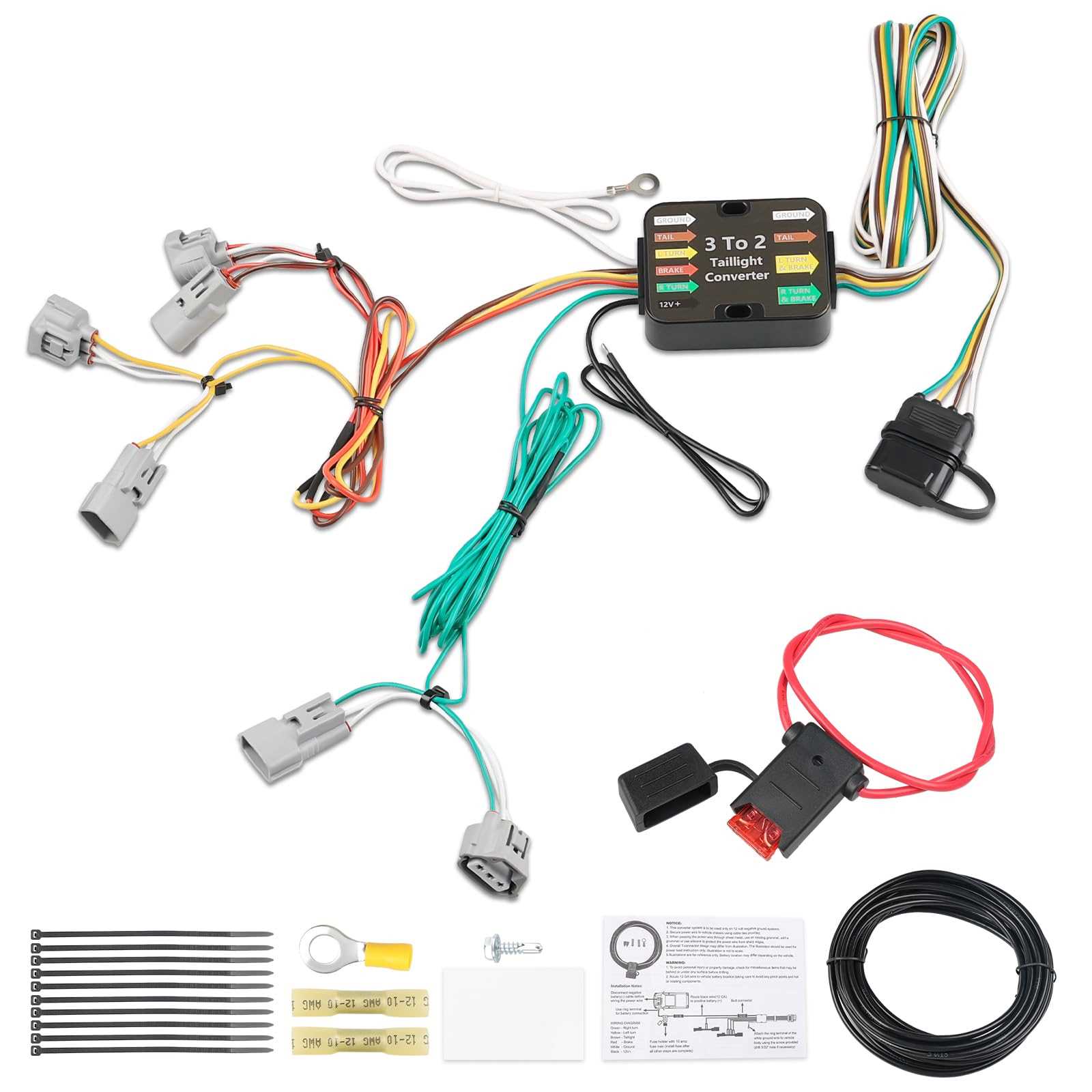 toyota tacoma trailer wiring harness diagram