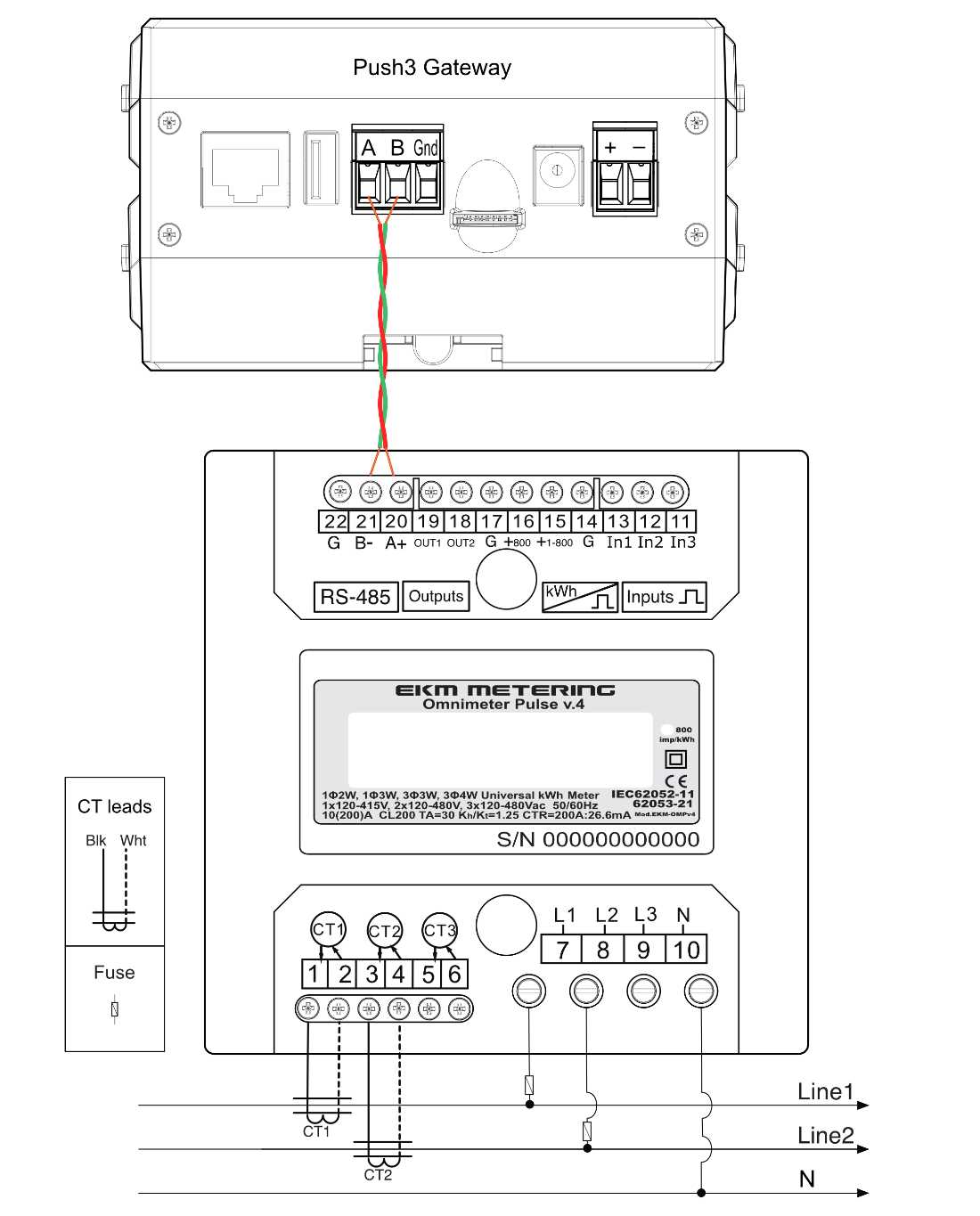 3 wire sub panel wiring diagram