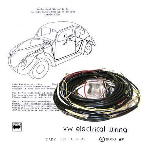 bug vw beetle ignition coil wiring diagram