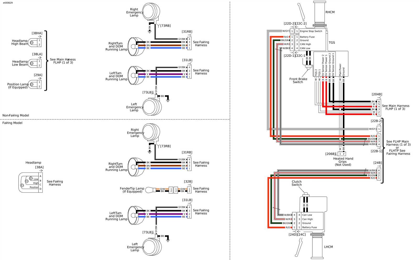 harley davidson stereo wiring diagram