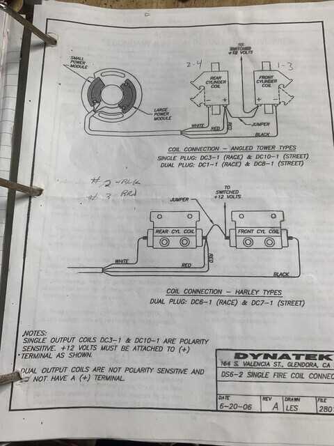 harley single fire coil wiring diagram