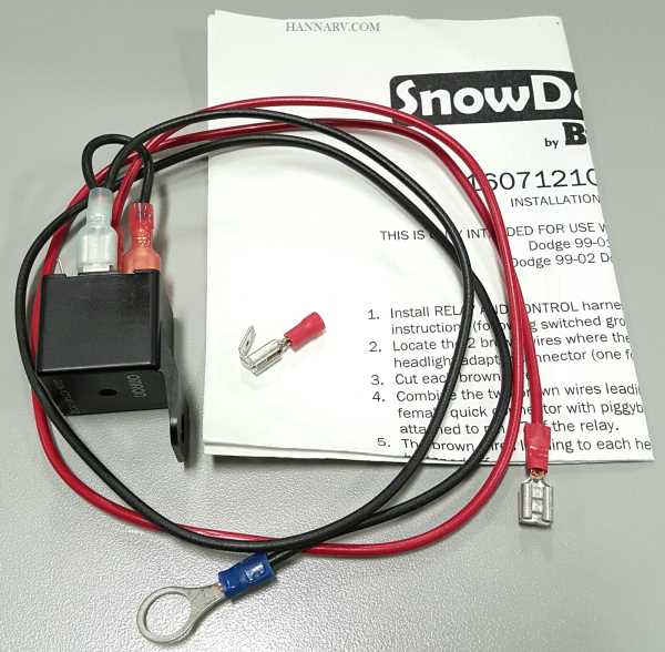 snowdogg wiring harness diagram