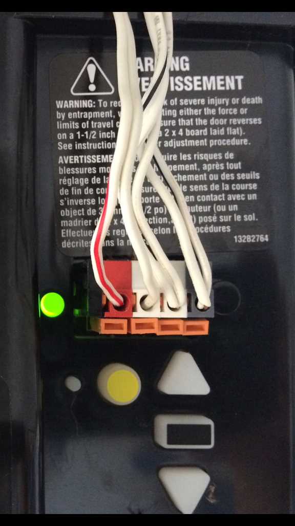 liftmaster photo eye wiring diagram