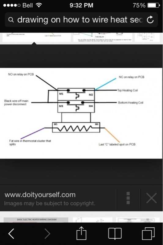 heat sequencer relay wiring diagram