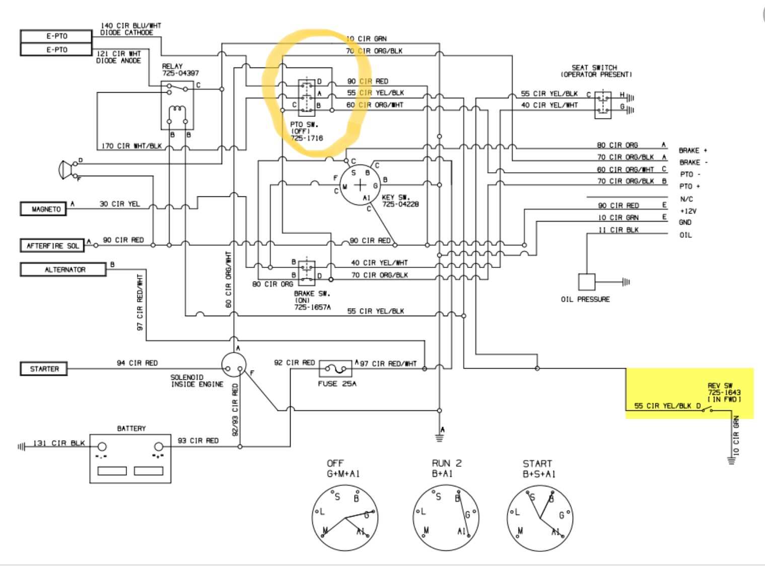 wiring diagram for a cub cadet zero turn