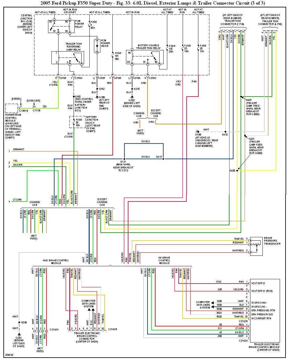 ford trailer brake wiring diagram